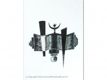 DK-030007 Demir Kardaş Linol Baskı İmzalı Tablo